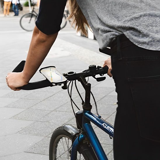 porte portable pour velo flexible