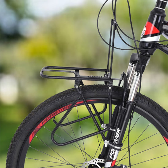 porte bagage avant velo noir solide