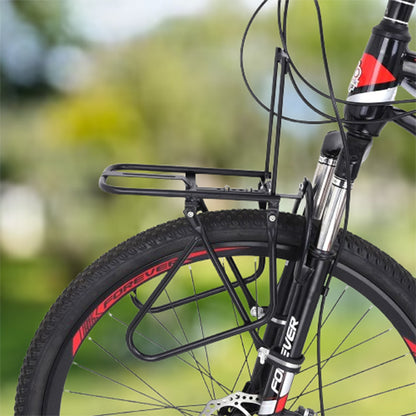 porte bagage avant velo noir solide