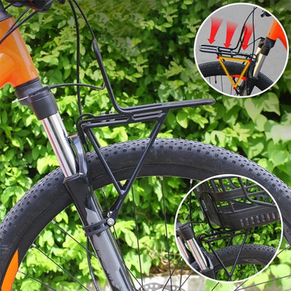 porte bagage velo avant supportant panier