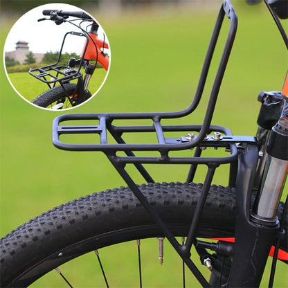 porte bagage velo avant sur fourche