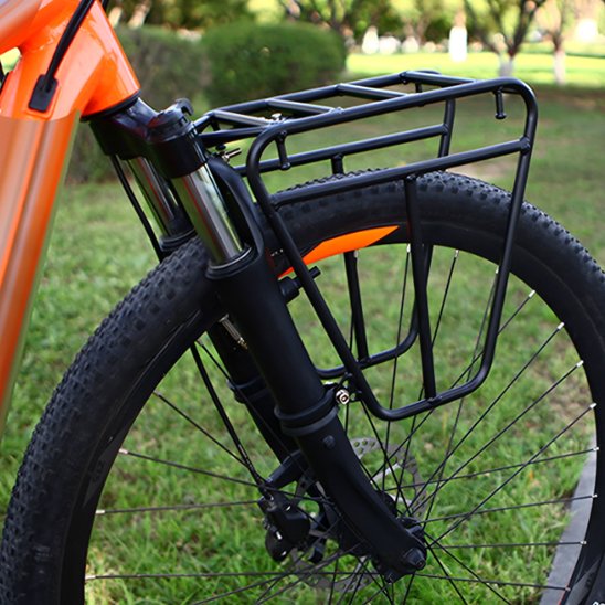 rack avant vélo pour charges lourdes