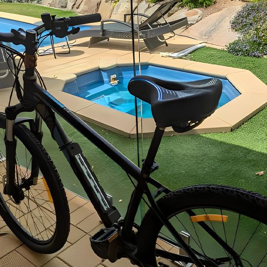 Selle de velo confortable