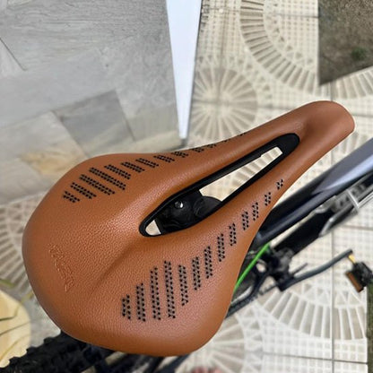 Selle de velo marron large