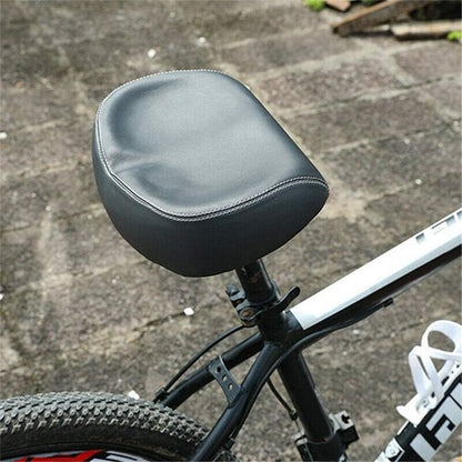 Selle de velo rembourrée noire