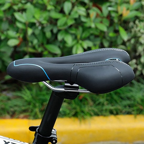 Selle velo confort absorbe chocs