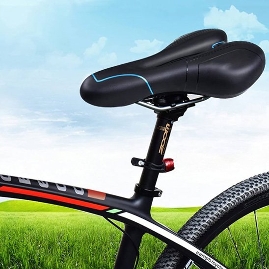 Selle velo confort large