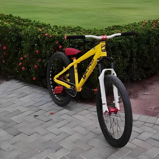 Selle vélo semi-arrondie