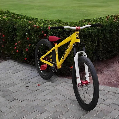 Selle vélo semi-arrondie