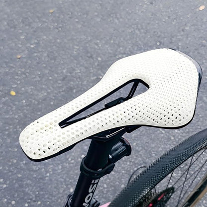 selles confort vélo blanche