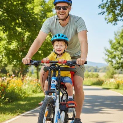 Siege bebe velo devant pour apprentissage