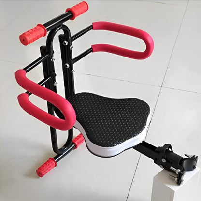 Siege enfant velo ensemble complet siege, guidon, appui pieds, garde-corps
