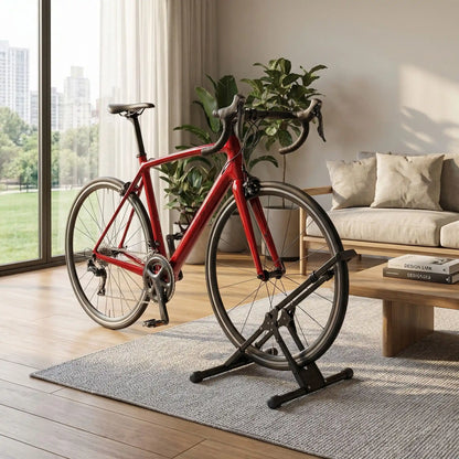 support vélo au sol stable vélo route salle séjour