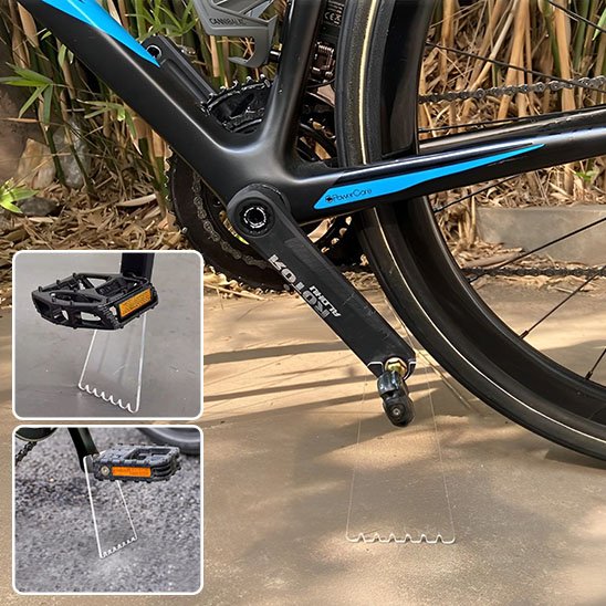 support velo bequille soutien portatif