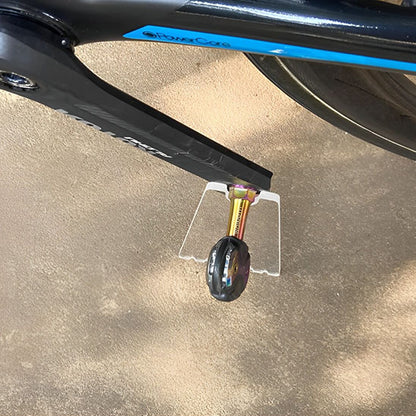 support velo portatif minimaliste petit resistant robuste discret