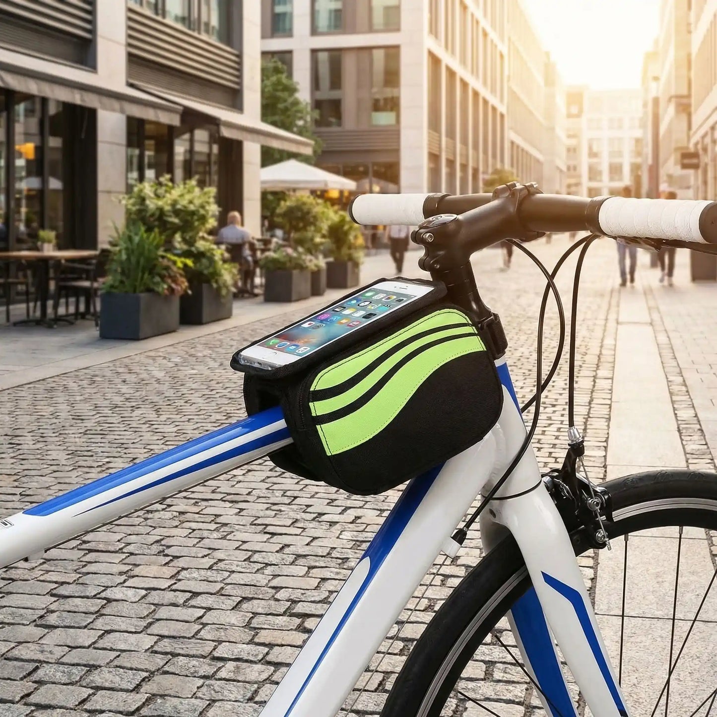 Support telephone velo de route | Sac de tube