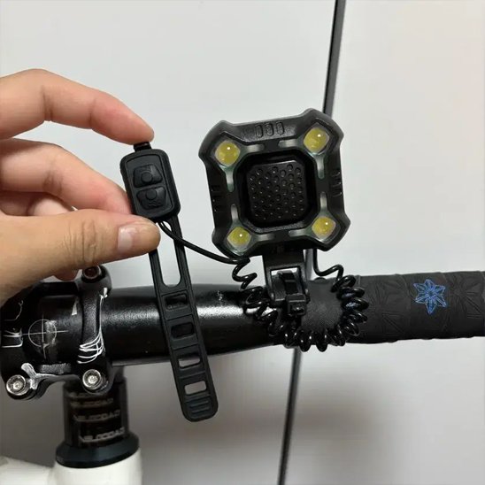 vélo éclairage avec télécommande