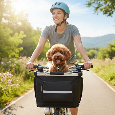 Vélo panier Chien petit