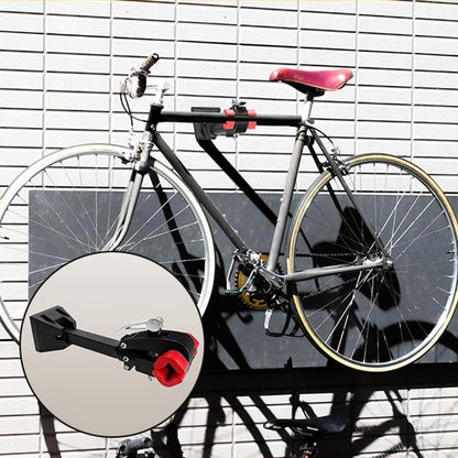 velo supperposes installer horizontalement mur exterieur au soleil avec support velo mural